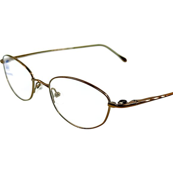 Safilo Elasta Team 4040  Womens Metal Eyeglass Frame JJ4 Gunmetal 49-18 Italy - Picture 2 of 5